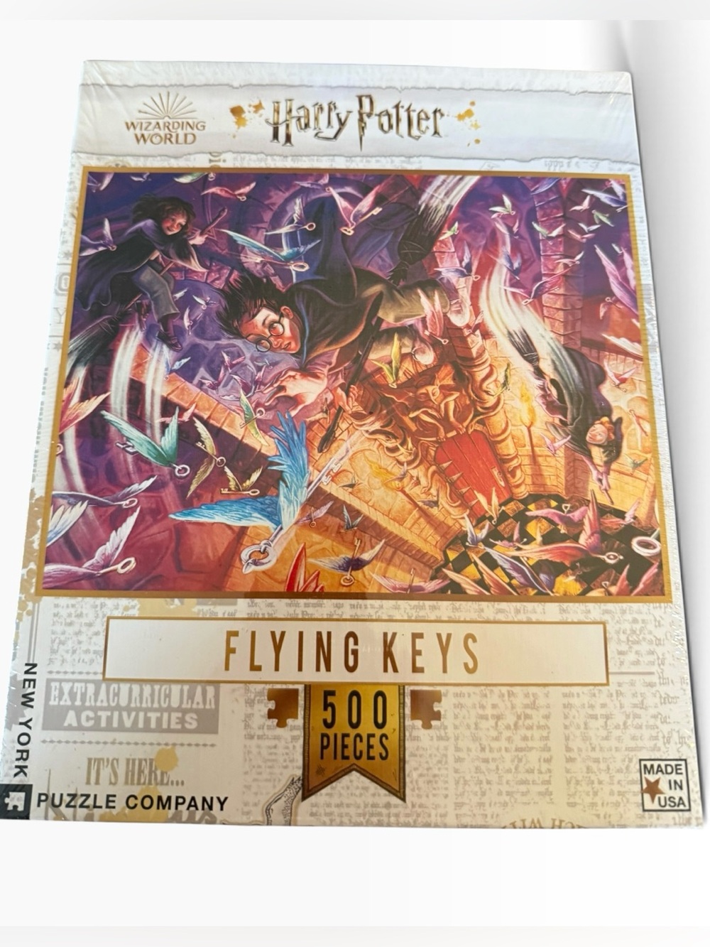 Harry Potter Flying Keys 500 Piece Puzzle New Sealed